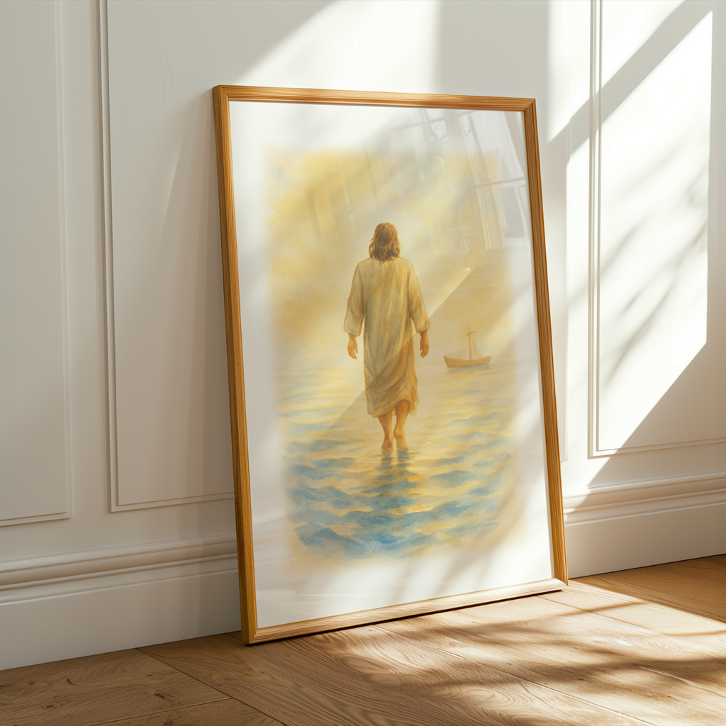 Celui qui marche sur les eaux