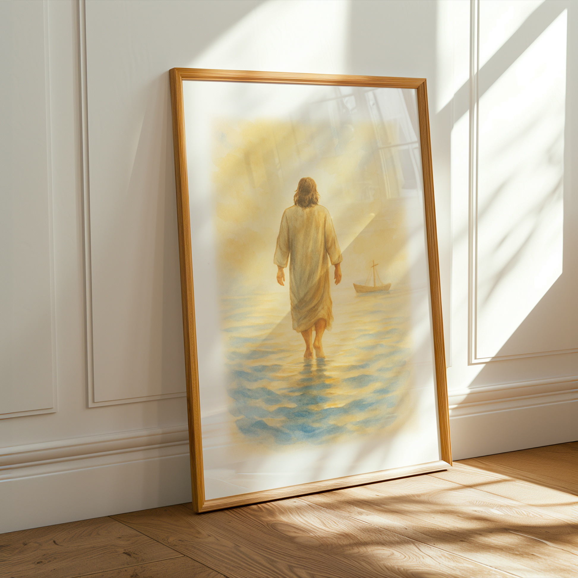 Celui qui marche sur les eaux