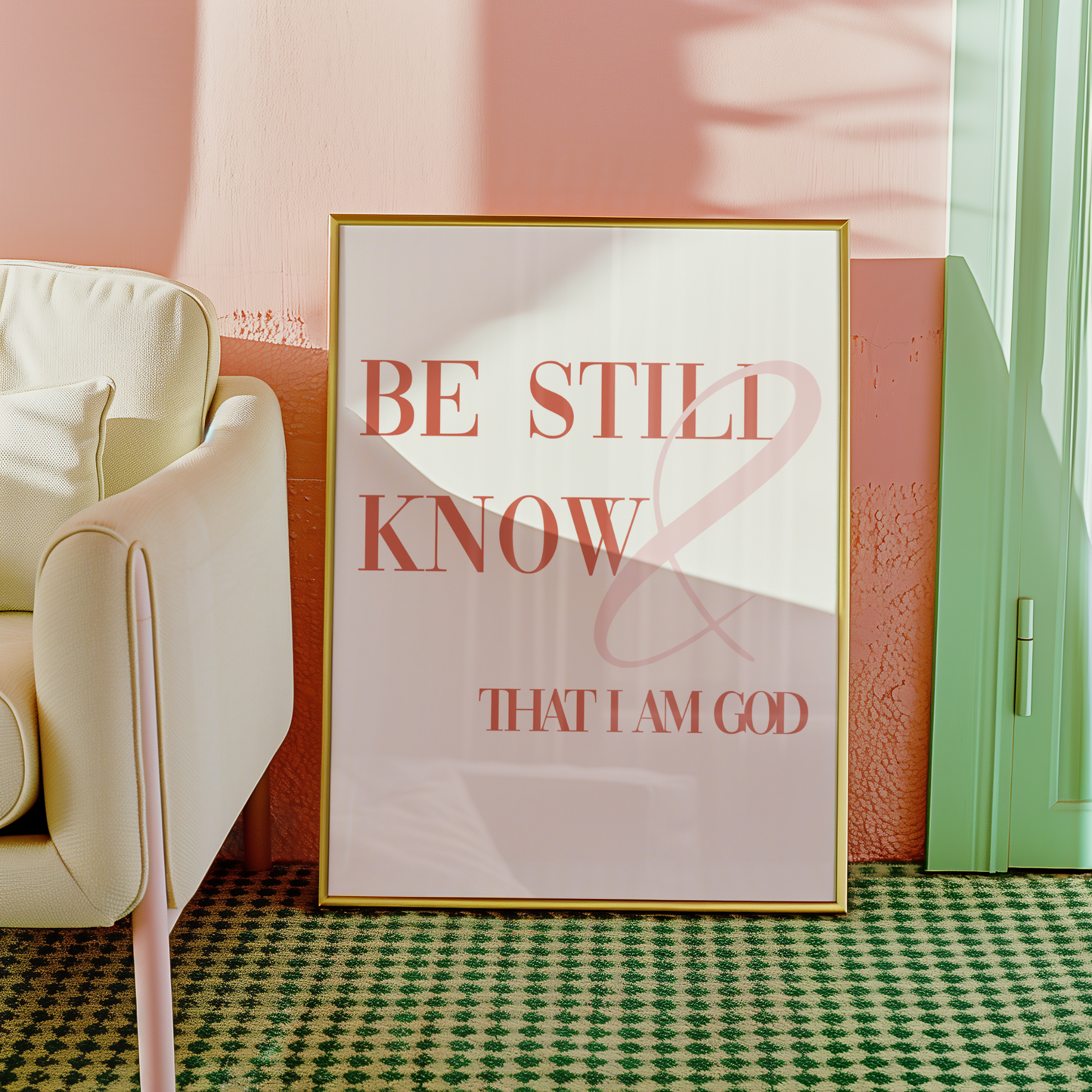 Be still and know