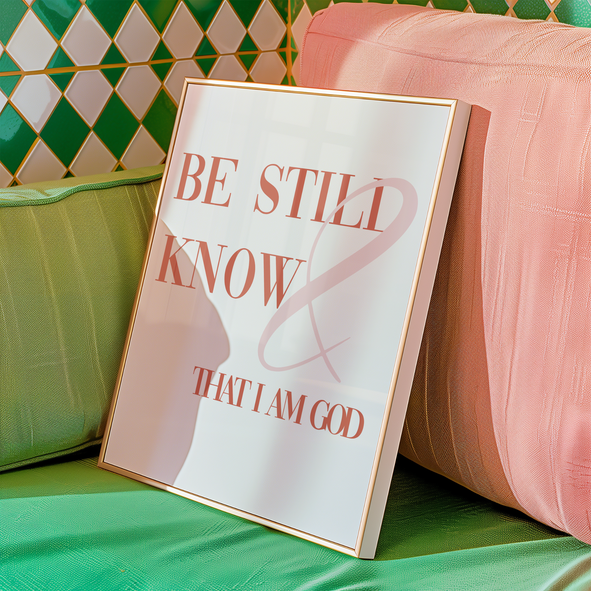 Be still and know