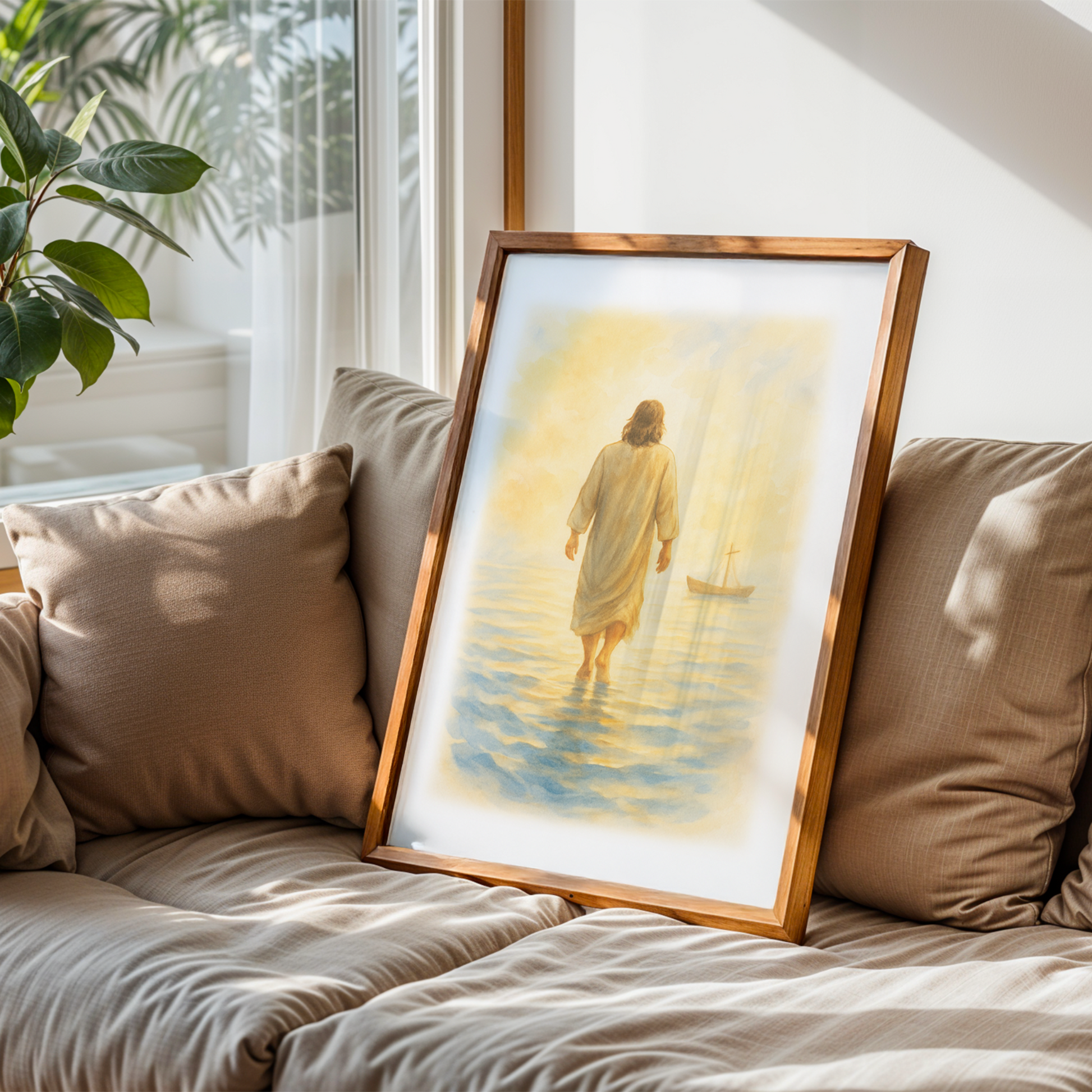 Celui qui marche sur les eaux