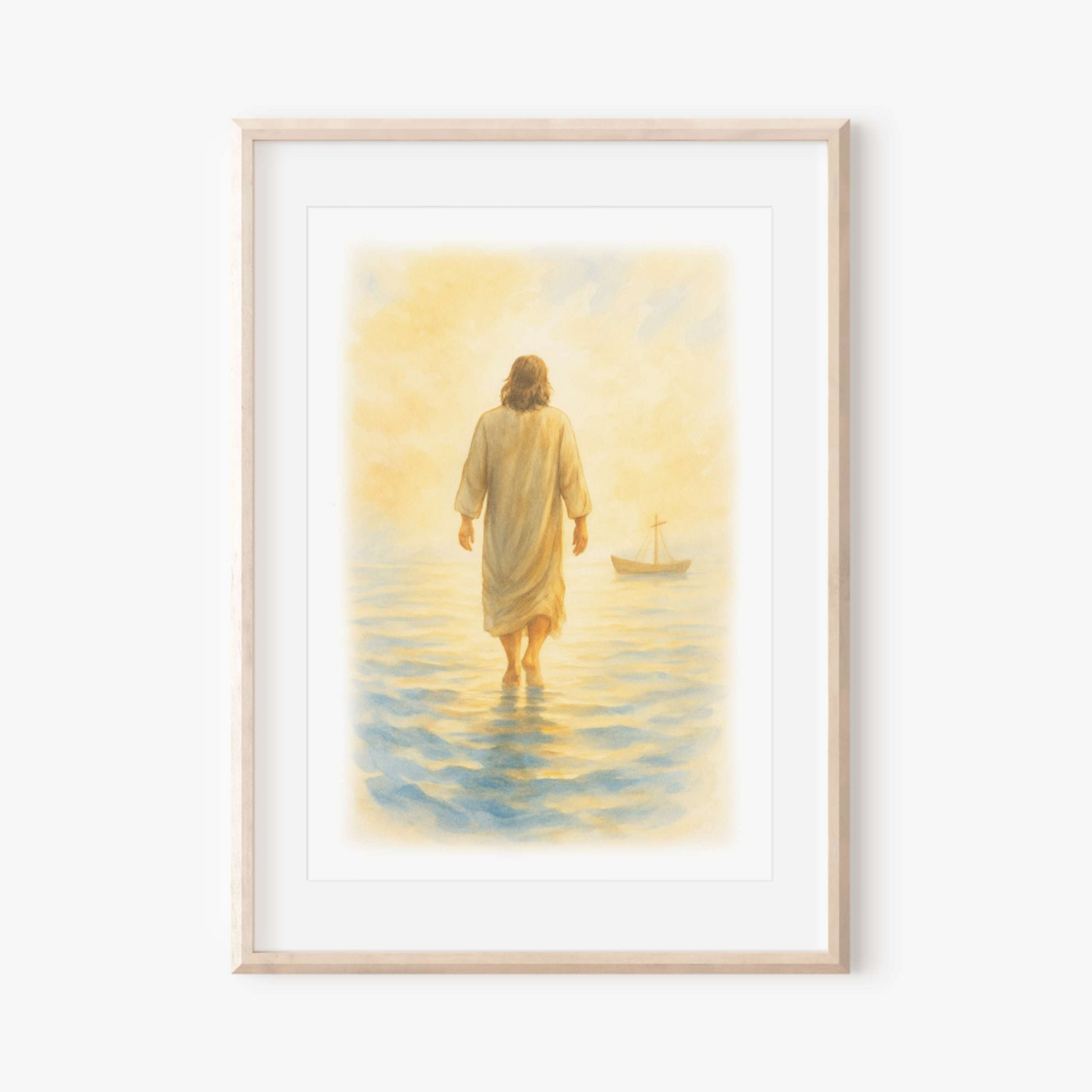 Celui qui marche sur les eaux