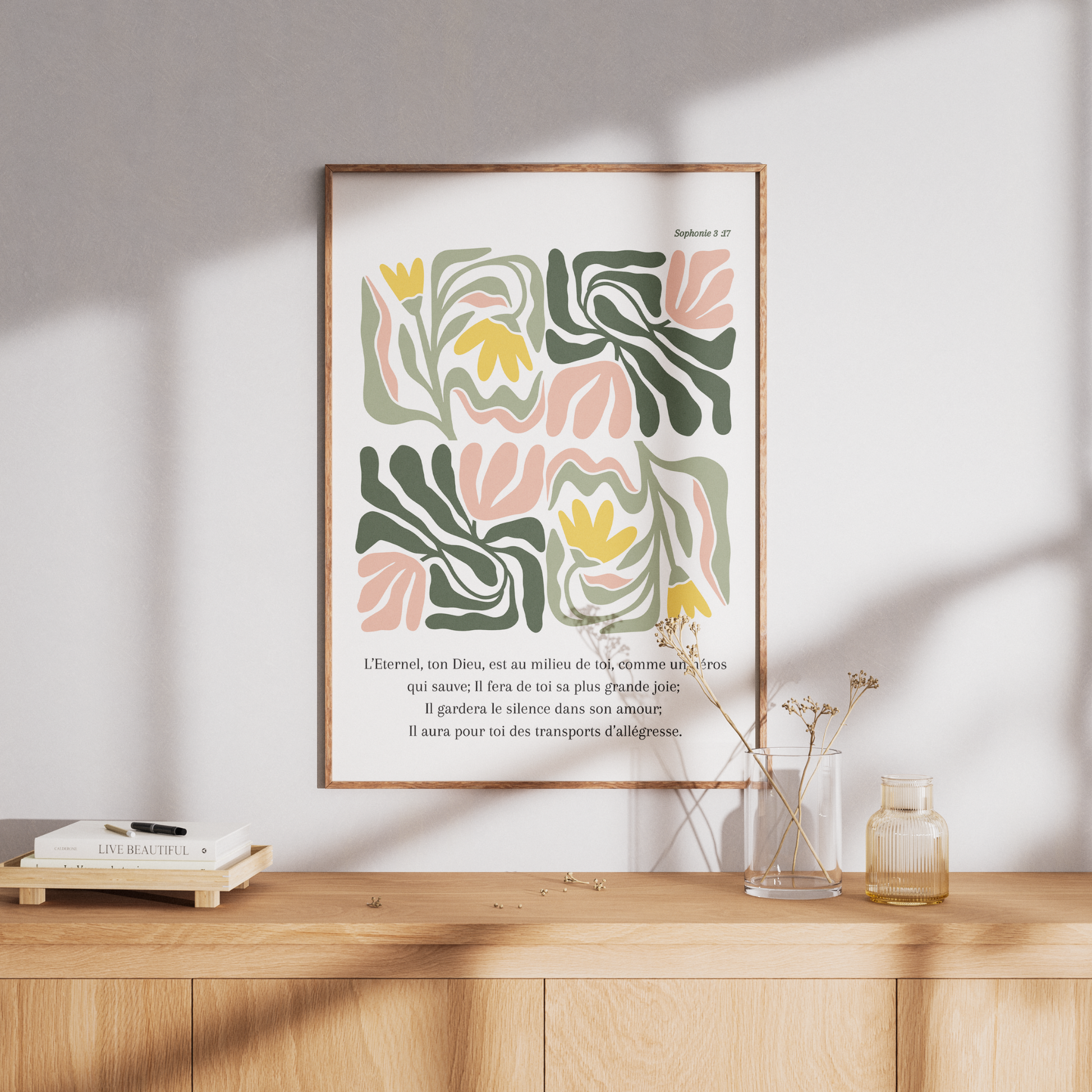 Florale abstraite