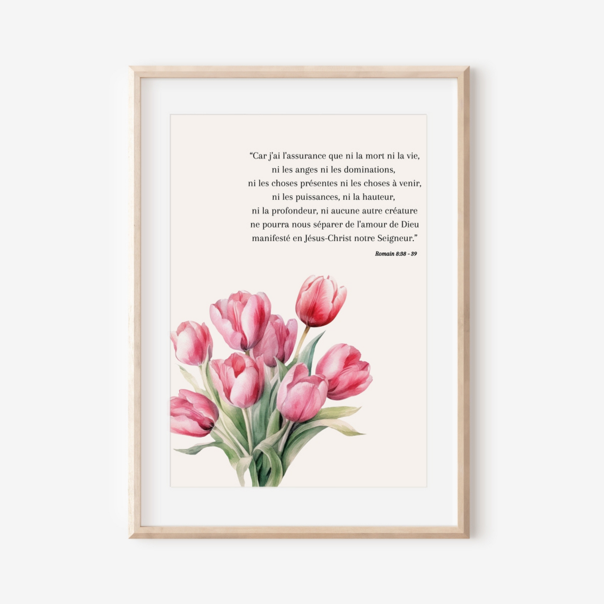 Bouquet de tulipes