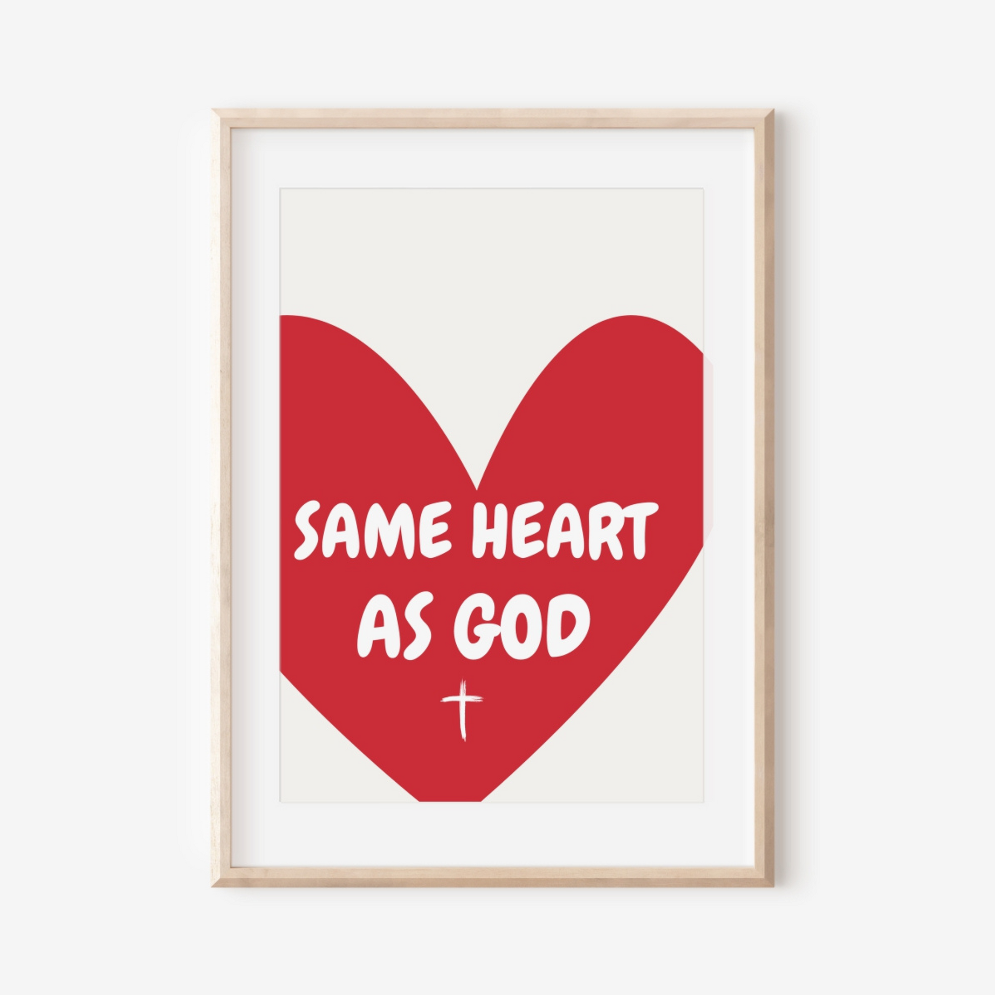 Same Heart as God