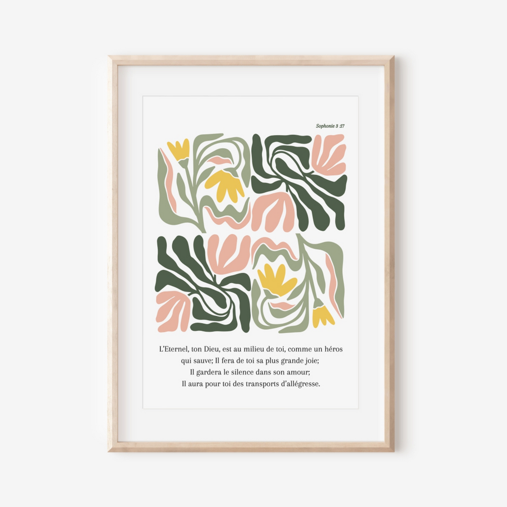Florale abstraite