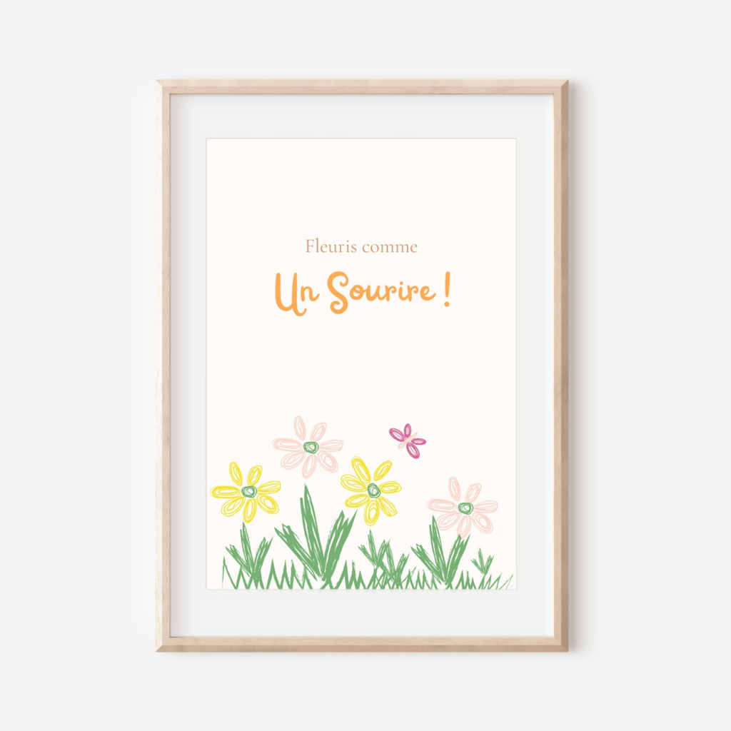 Fleuris comme un sourire