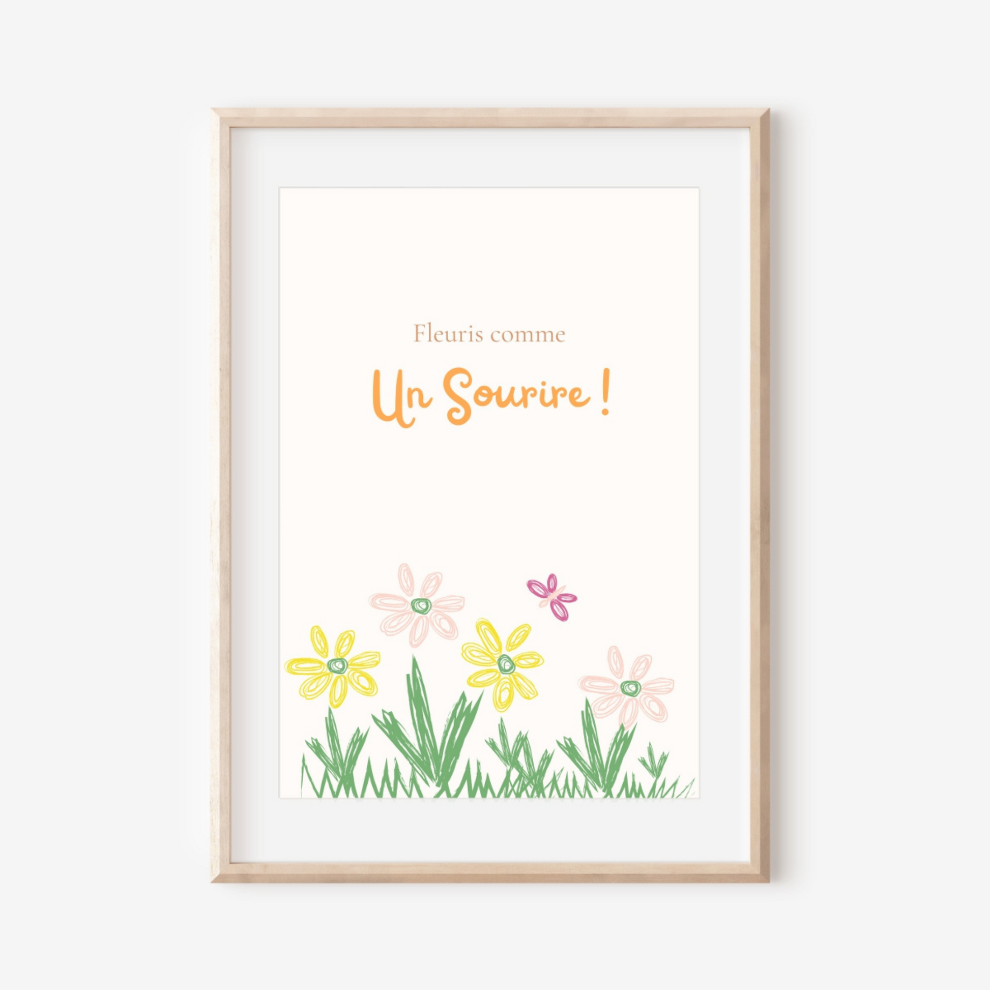 Fleuris comme un sourire