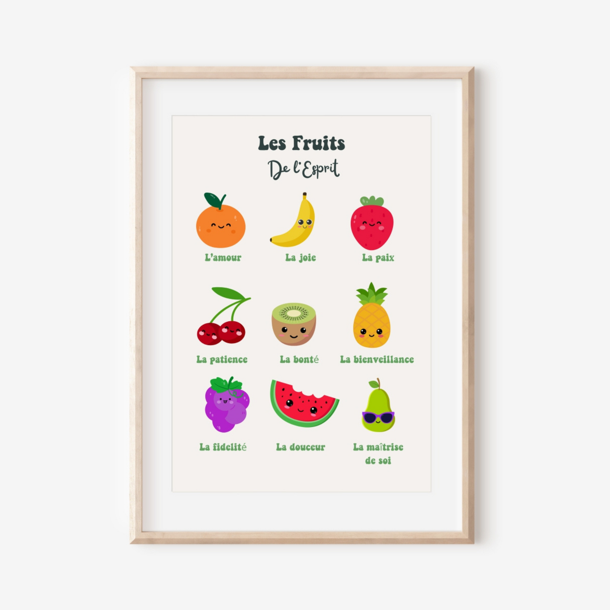 Les fruits de l’Esprit